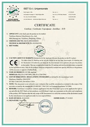 Certificación